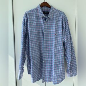 Ralph Lauren 3XB Button Down Long Sleeve Men’s Dress Shirt